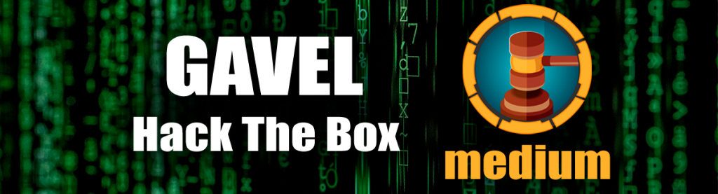 gavel HTB hack the box medium writeup