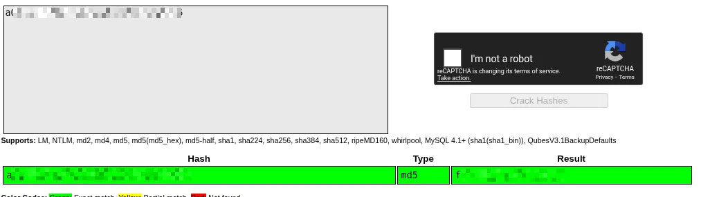 b3dr0ck - THM Writeup Cracking password with crackstation.net.