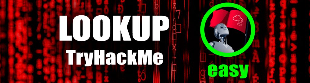 lookup THM tryhackme easy writeup