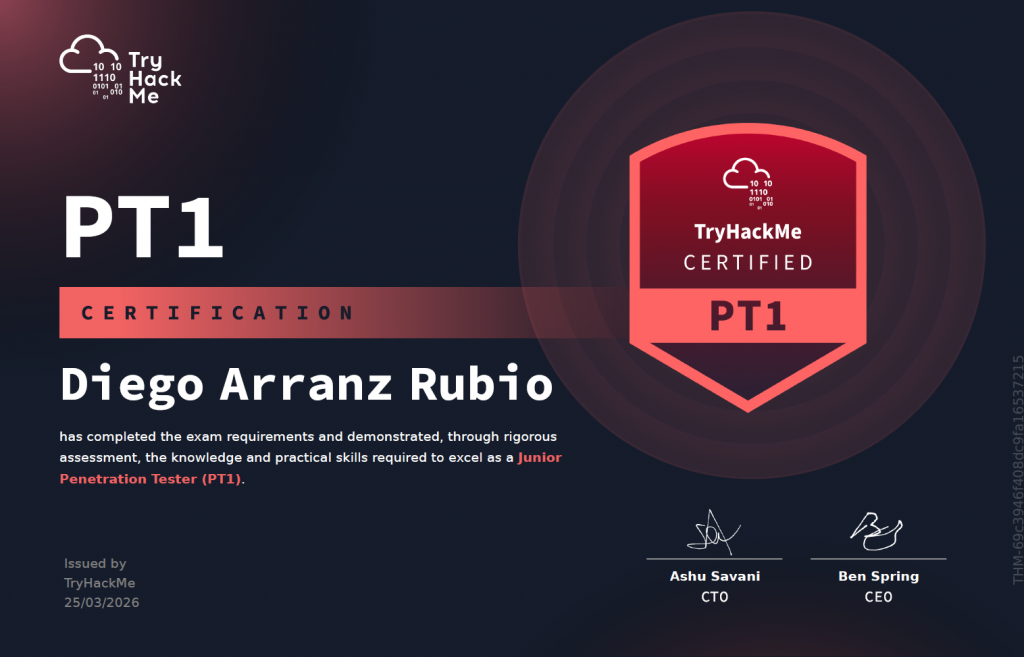 PT1 - Junior Penetration Tester pt1 junior penetration tester review