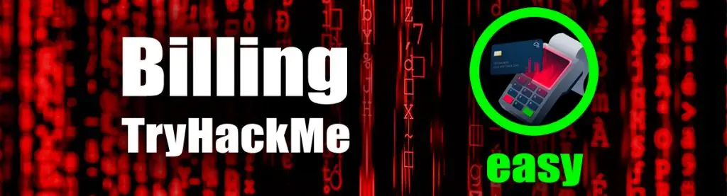 Billing - THM Writeup billing thm writeup